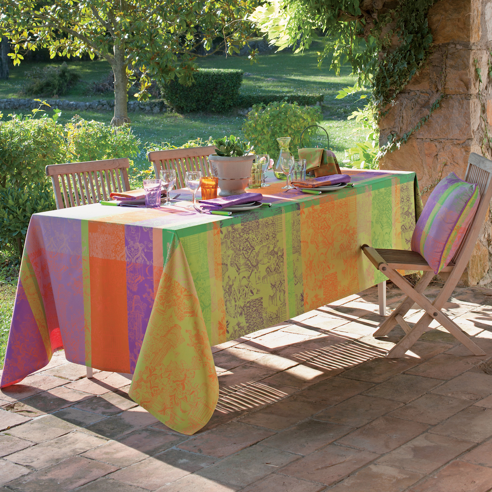 Garnier Thiebaut Tischläufer Mille Patio Provence 55 x 180 cm