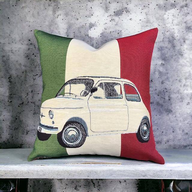 Steen Design Kissenhülle Italy Vehicle Farbe Rot 45 x 45 cm
