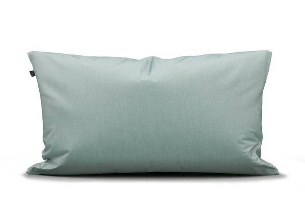 ESSENZA Kissenhülle zur Baumwollsatin Bettwäsche Minte Dusty Green 40 x 80 cm
