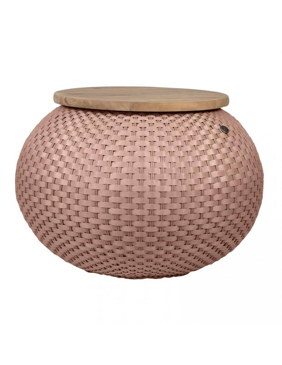 Handed By Beistelltisch mit Aufbewahrungsmöglichkeit Halo Fb. Copper Blush