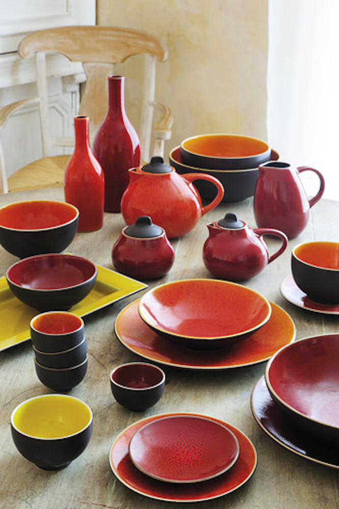 Jars Keramik Tourron Fb.Cerise Tee Bol 0,09 l