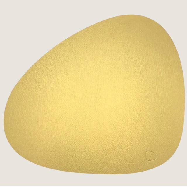 Lind DNA Tischset Curve L Hippo Gold in 37 x 44 cm