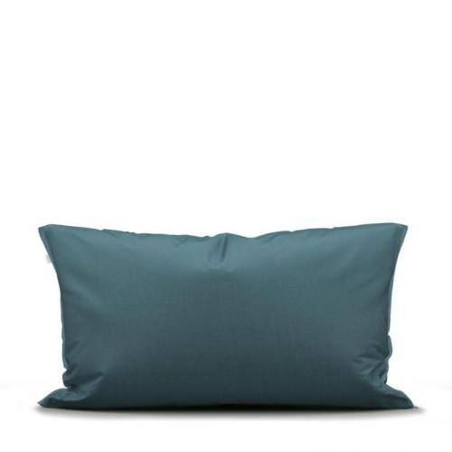 ESSENZA Kissenhülle zur Baumwollsatin Bettwäsche Minte Denim 40 x 80 cm