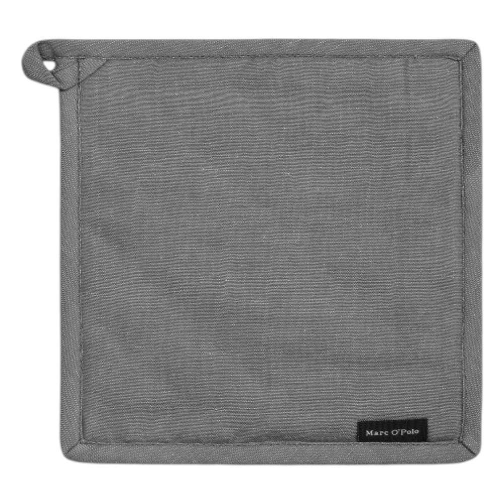 Marc O'Polo Akalla Topflappen Stone aus organischer Baumwolle und Leinen im schlichten skandinavischen Design