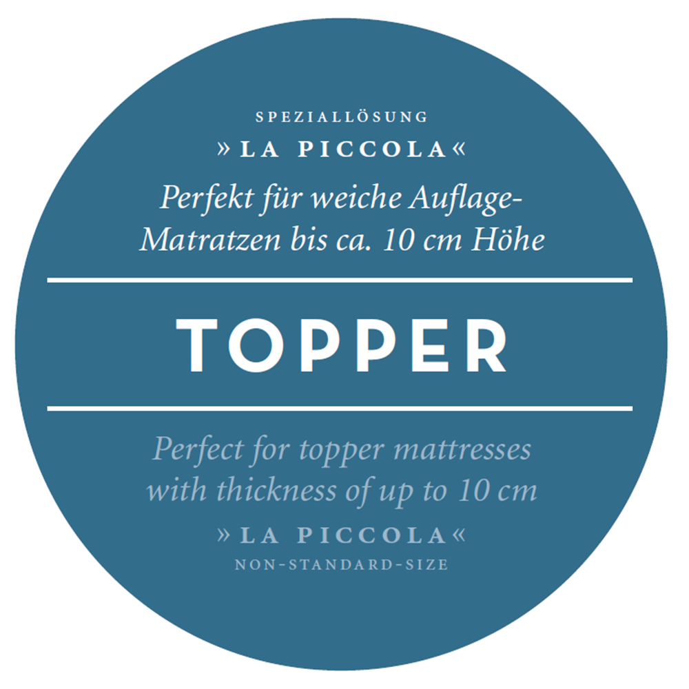 Formesse Bella Donna Jersey La Piccola Spannbetttuch Anthrazit (0213) 90 x 190 - 200 cm