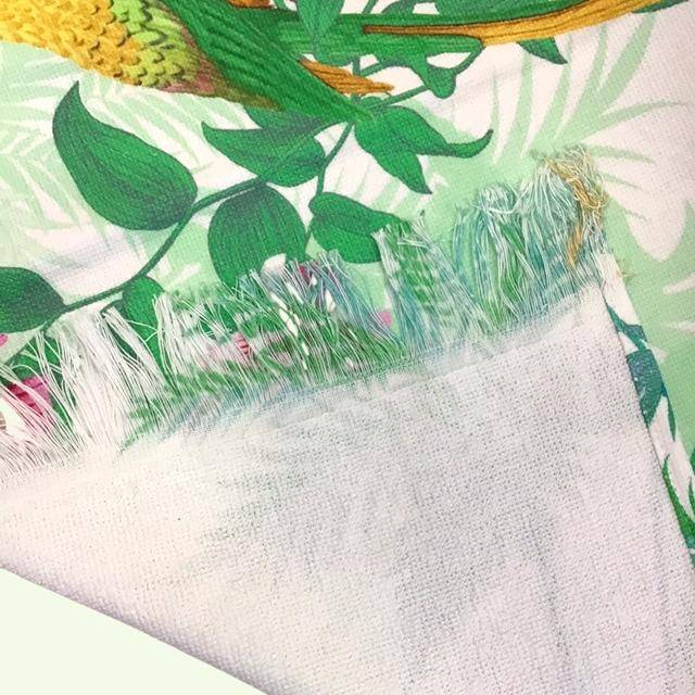 Garnier Thiebaut Fouta Paradisio Orange 90 x 160 cm