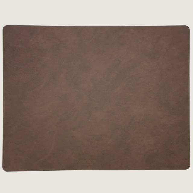 Lind DNA Tischset Square L Brown Nupo in 35 x 45 cm