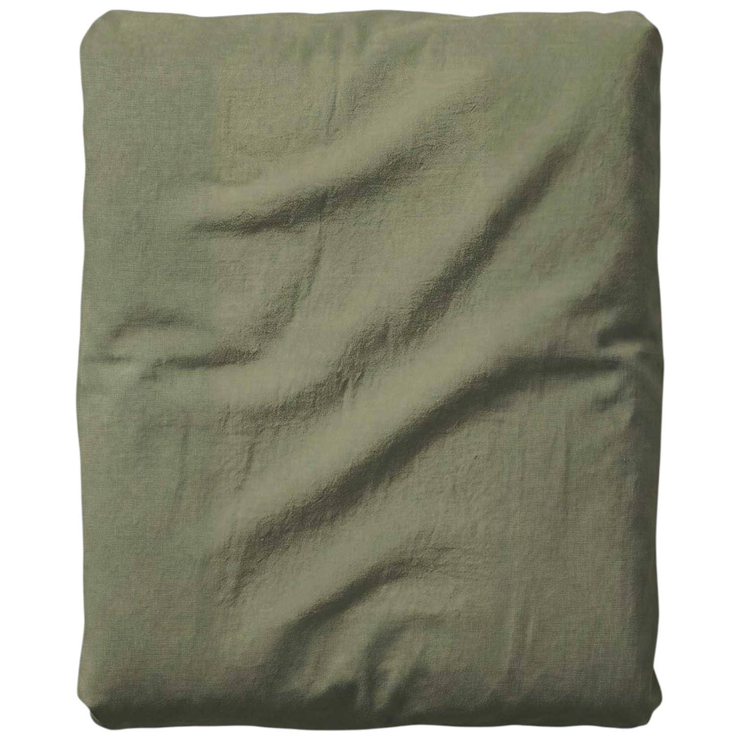 ESSENZA Fine Organic Jersey Spannbetttuch Moss 140-160 x 200-220 cm