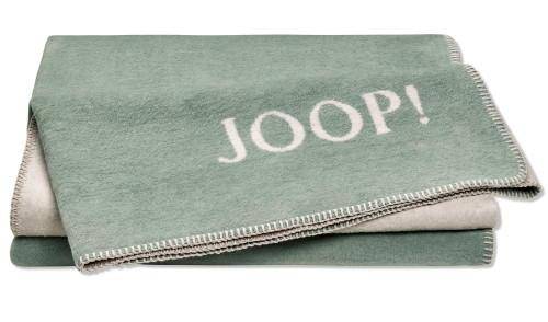 JOOP! Wohndecke Uni-Doubleface Jade - Silber