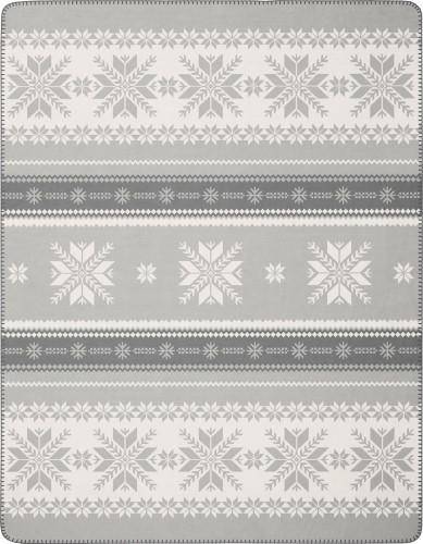 Biederlack Wohndecke Snow Crystals 150 x 200 cm