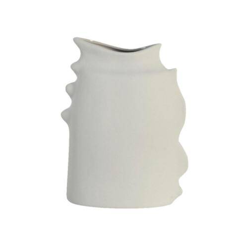 Jars Keramik Vase Ovide Blanc 25 hoch