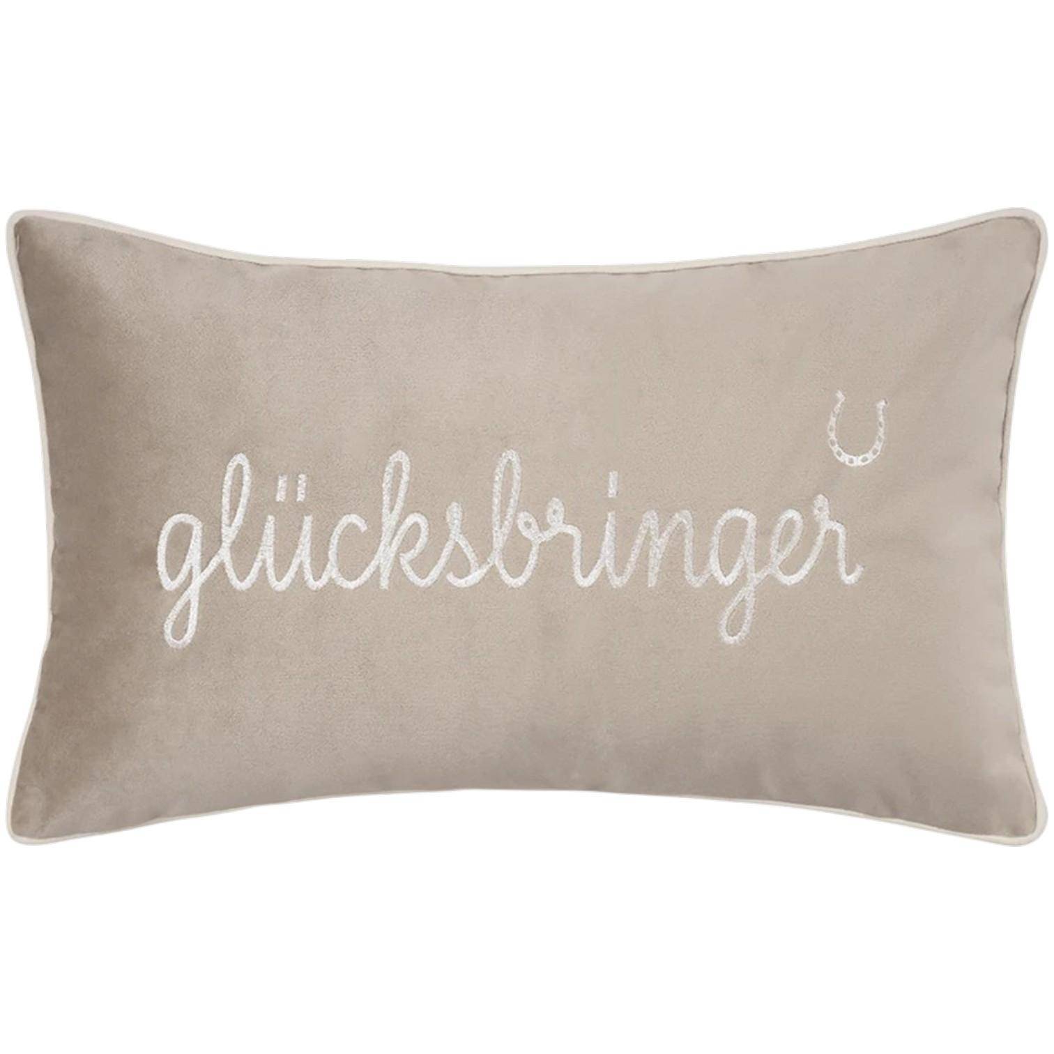 Pad Kissenhülle Letters Glücksbringer 30 x 50 cm