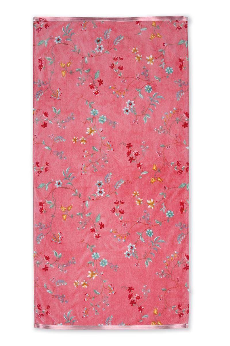 PiP Studio Les Fleurs Pink Duschtuch 70 x 140 cm