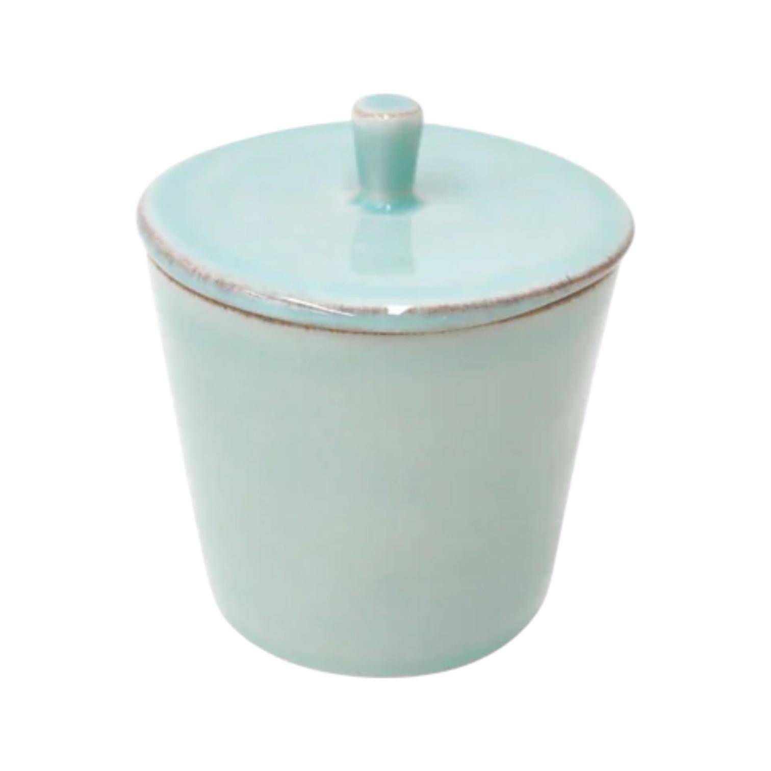 Costa Nova - Zuckerdose Nova mit Deckel Turquoise