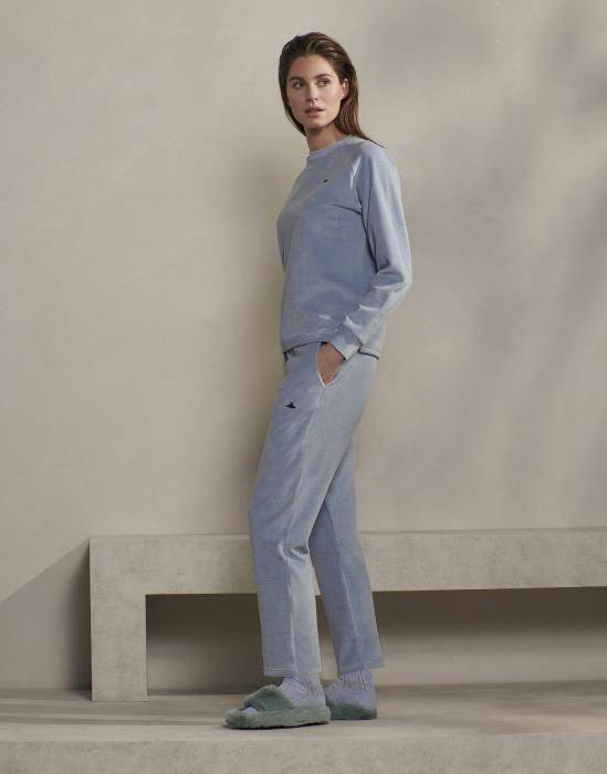 ESSENZA lange Hose Jill Uni Soft Chambray in L