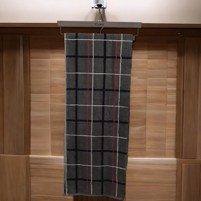 Cawö Frottierkollektion Avenue Anthrazit Saunatuch 70 x 180 cm