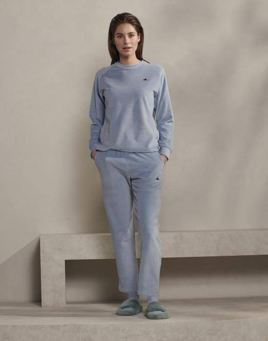 ESSENZA lange Hose Jill Uni Soft Chambray in L