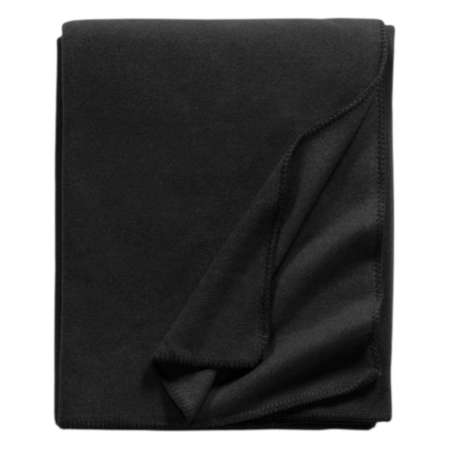 Eagle Products Fleecedecke Tony 160 x 200 cm in Schwarz