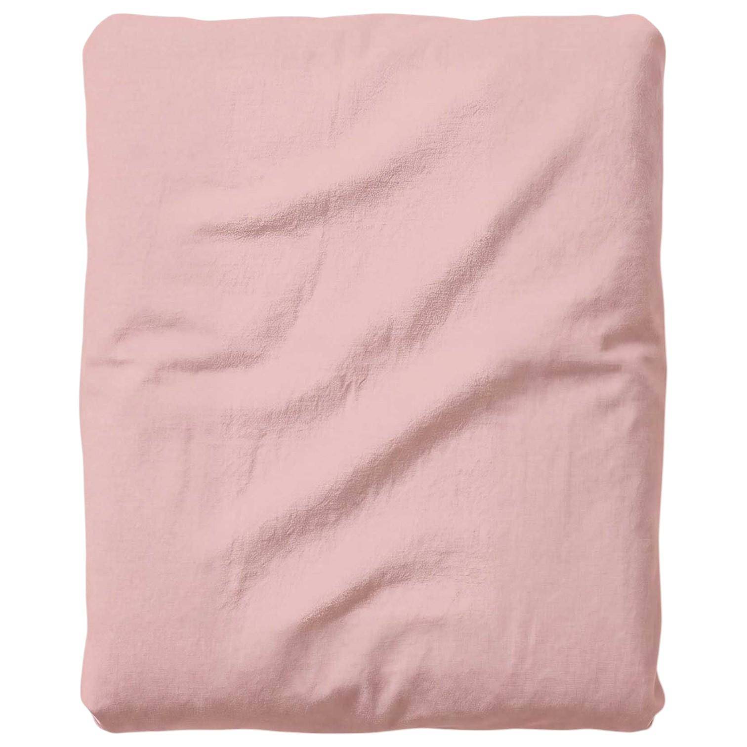 ESSENZA Fine Organic Jersey Spannbetttuch Blush Pink 140-160 x 200-220 cm