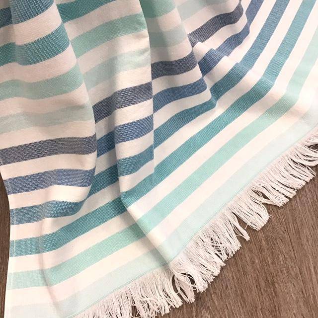 Garnier Thiebaut Fouta Playa Aqua 90 x 160 cm