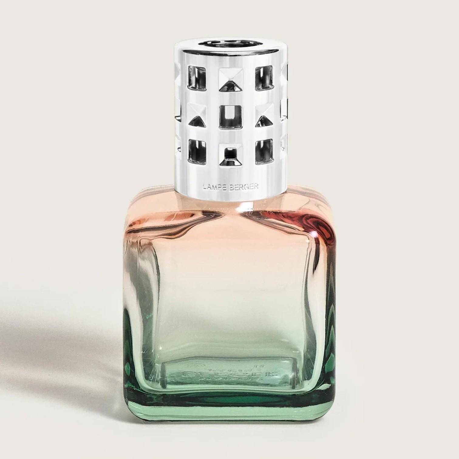 Lampe Berger ICE CUBE Pfirsich/Grün Designlampe