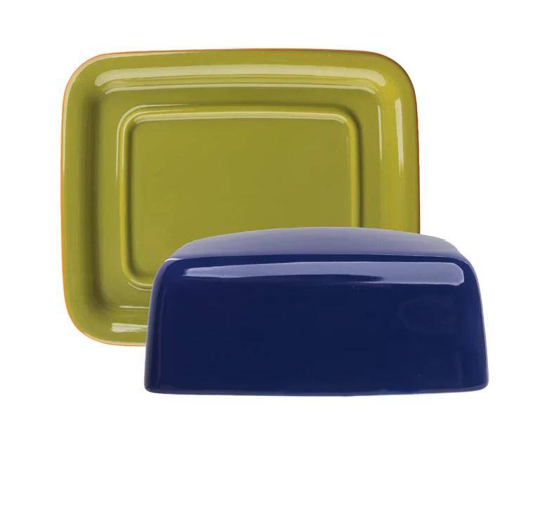 Tranquillo Butterdose Colouri Blau/Grün/Orange