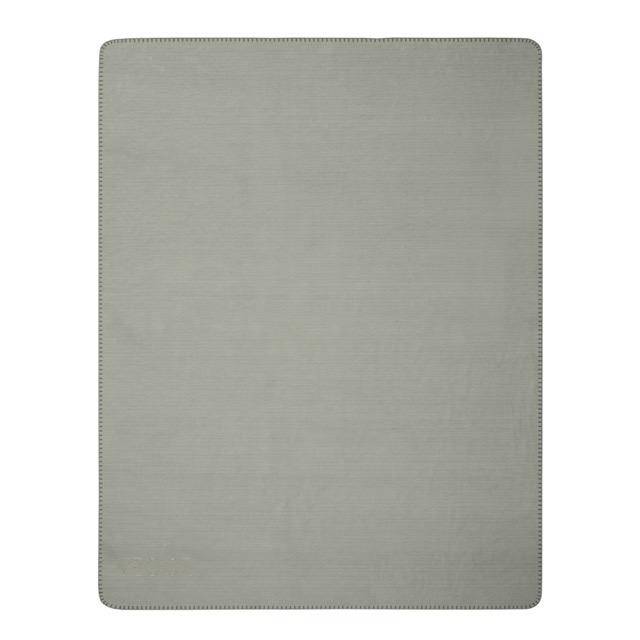 JOOP! Wohndecke Melange Doubleface Navy - Oliv