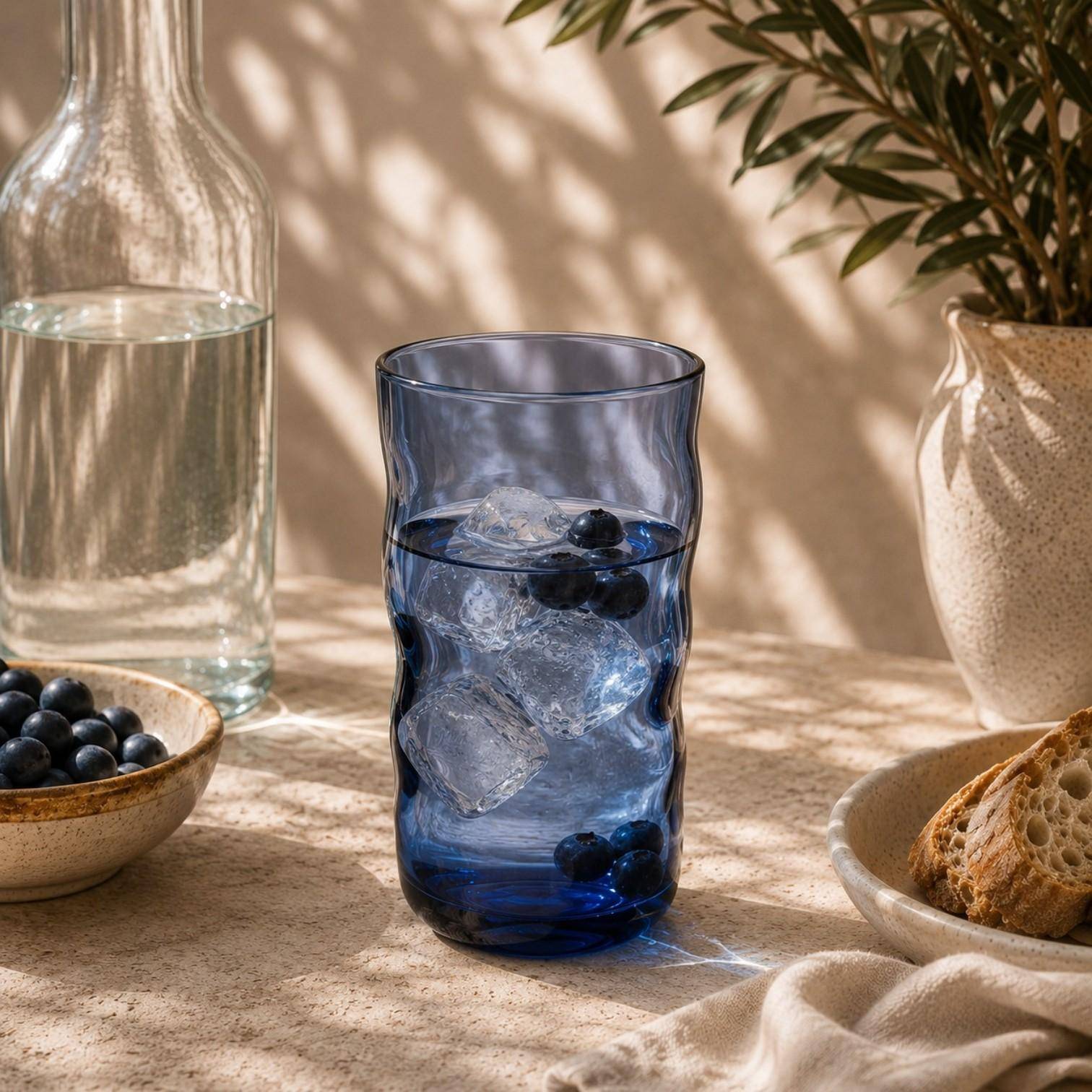 Paveau Swirl Longdrinkglas 460 ml - Midnight