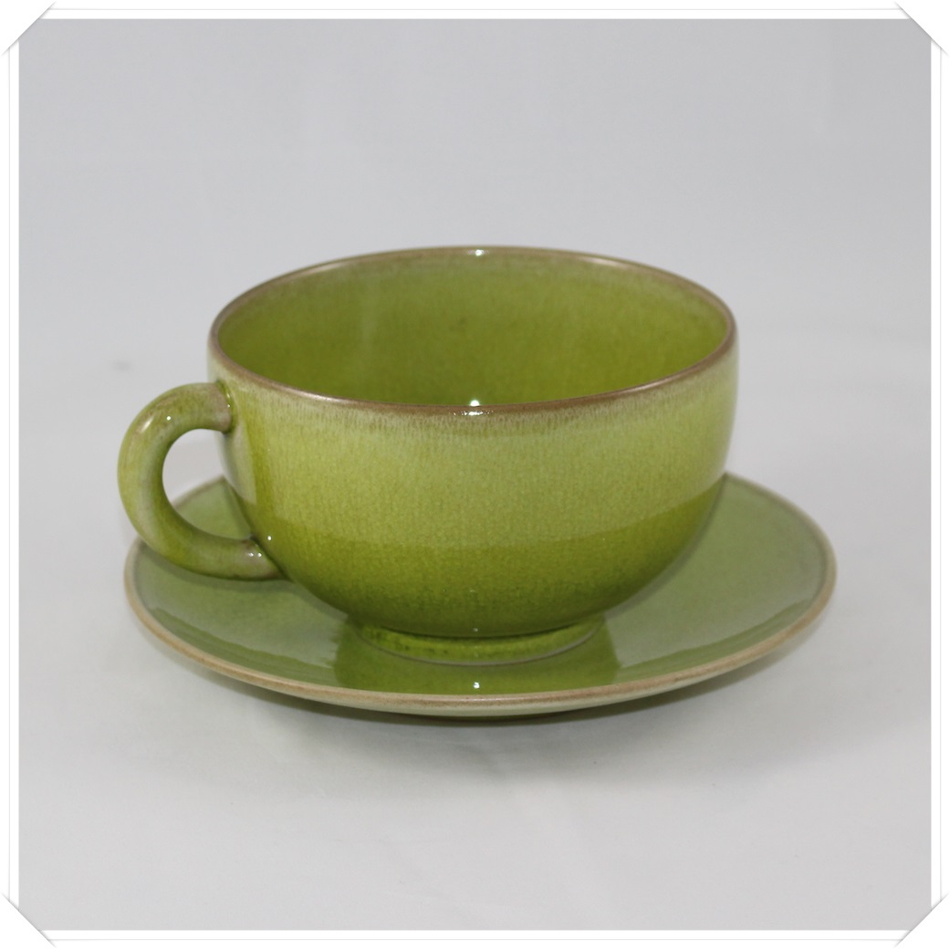 Jars Keramik Tourron Fb.Tilleul Jumbotasse 0,45 l