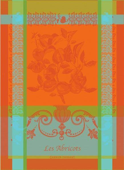 Garnier Thiebaut Geschirrtuch - Les Abricots Orange