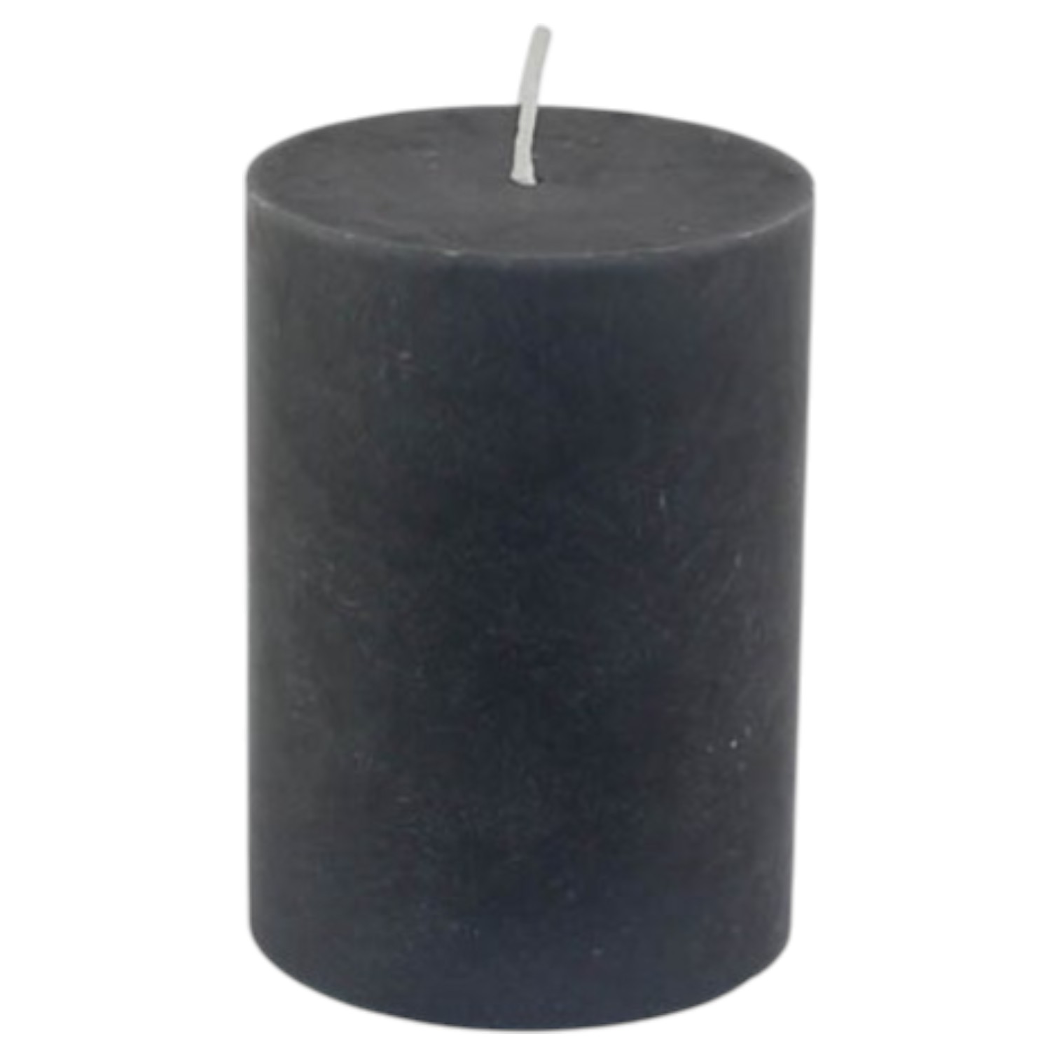 Kaheku Cylinderkerze Silea Stearin Schiefer 10 cm hoch