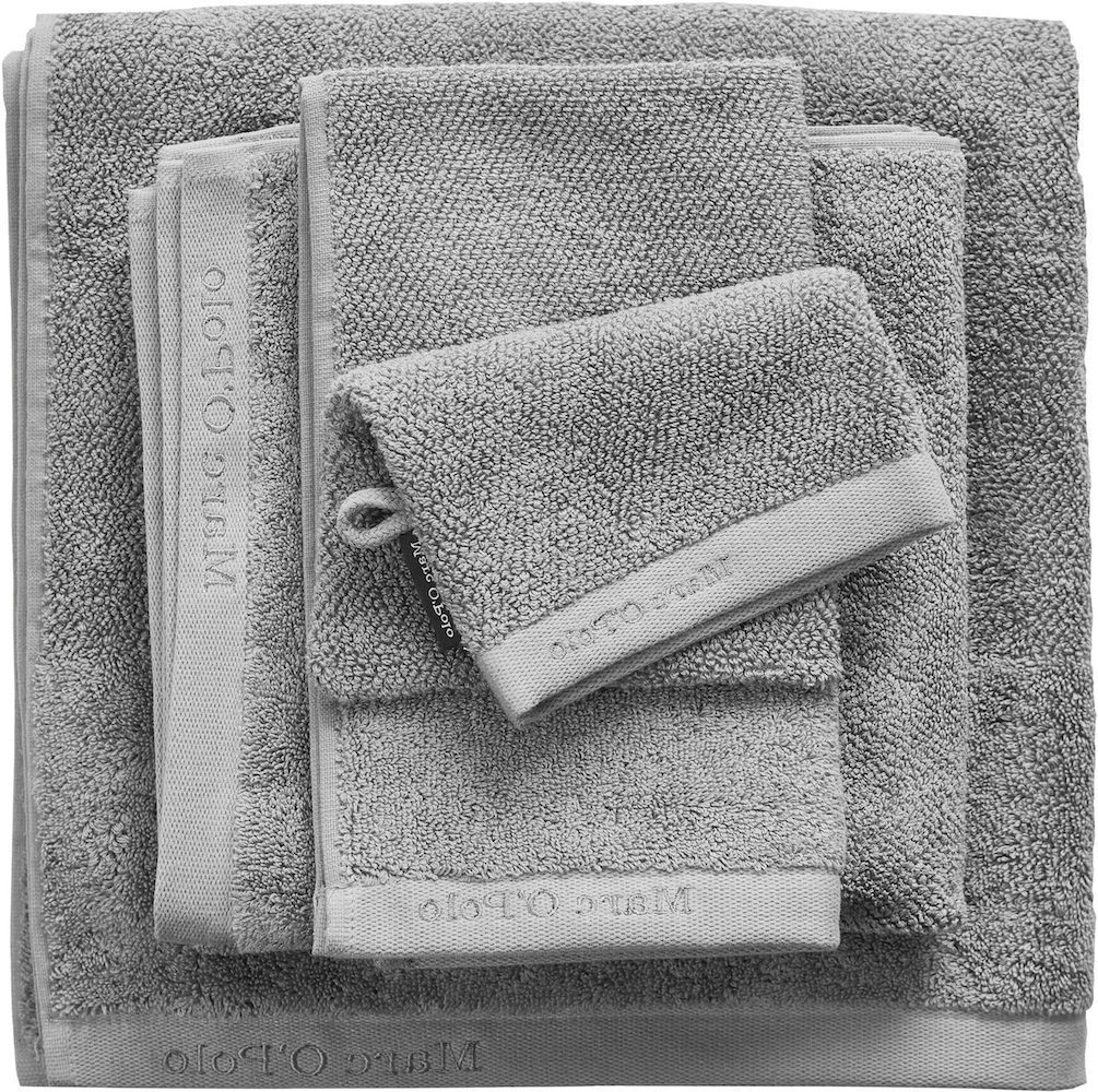 Marc O`Polo Timeless Uni Grey Waschhandschuh 16 x 22 cm