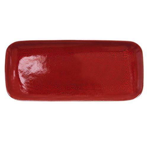 Jars Keramik Tourron Fb.Cerise Tortenplatte 33 x 15 cm