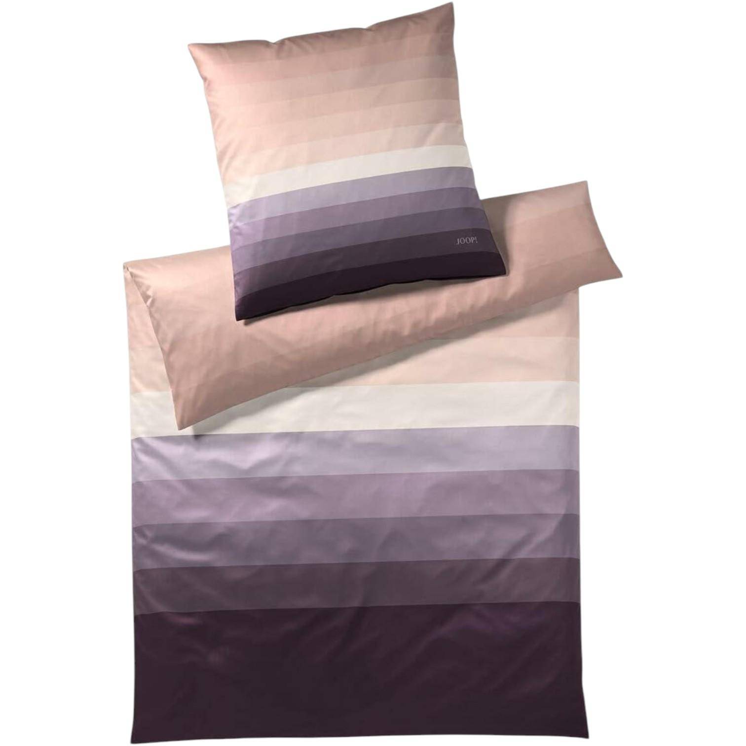 JOOP! Bettwäsche Horizon Powdered Berry 155 x 220 cm