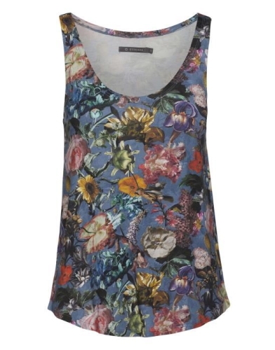 ESSENZA Shelby Famke Top Ärmellos Moonlight Blue in XS
