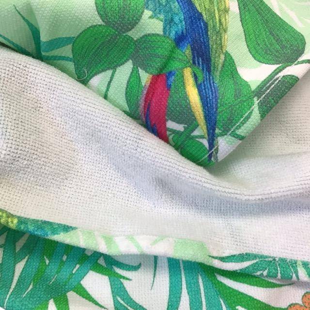 Garnier Thiebaut Fouta Paradisio Orange 90 x 160 cm
