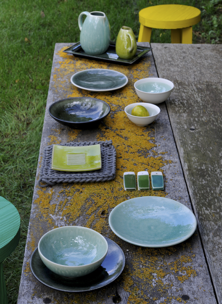 Jars Keramik Tourron Fb.Jade Platzteller 31 cm