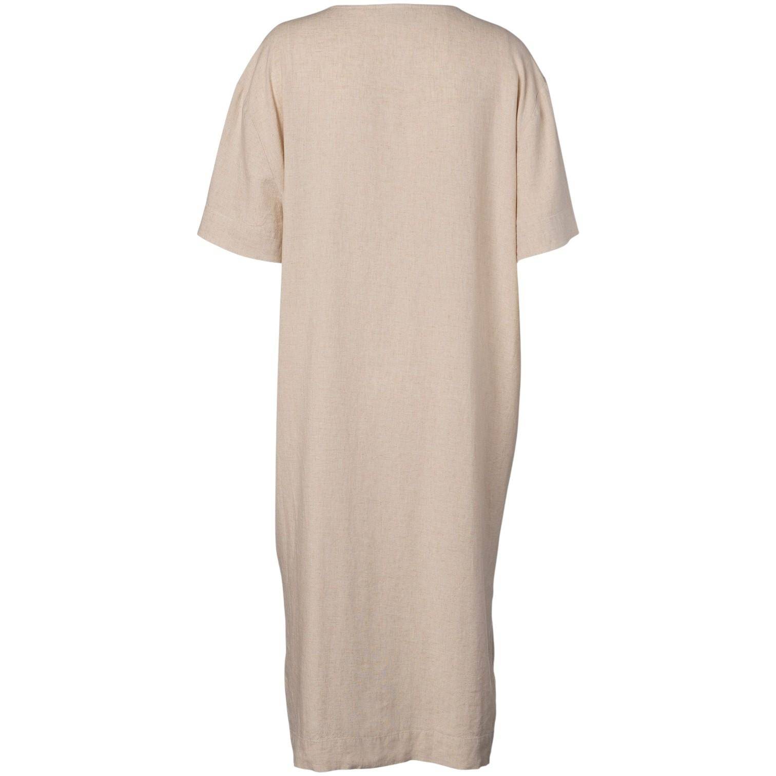 ESSENZA kurzärmeliges Nachthemd Eara Uni Natural Linen XL