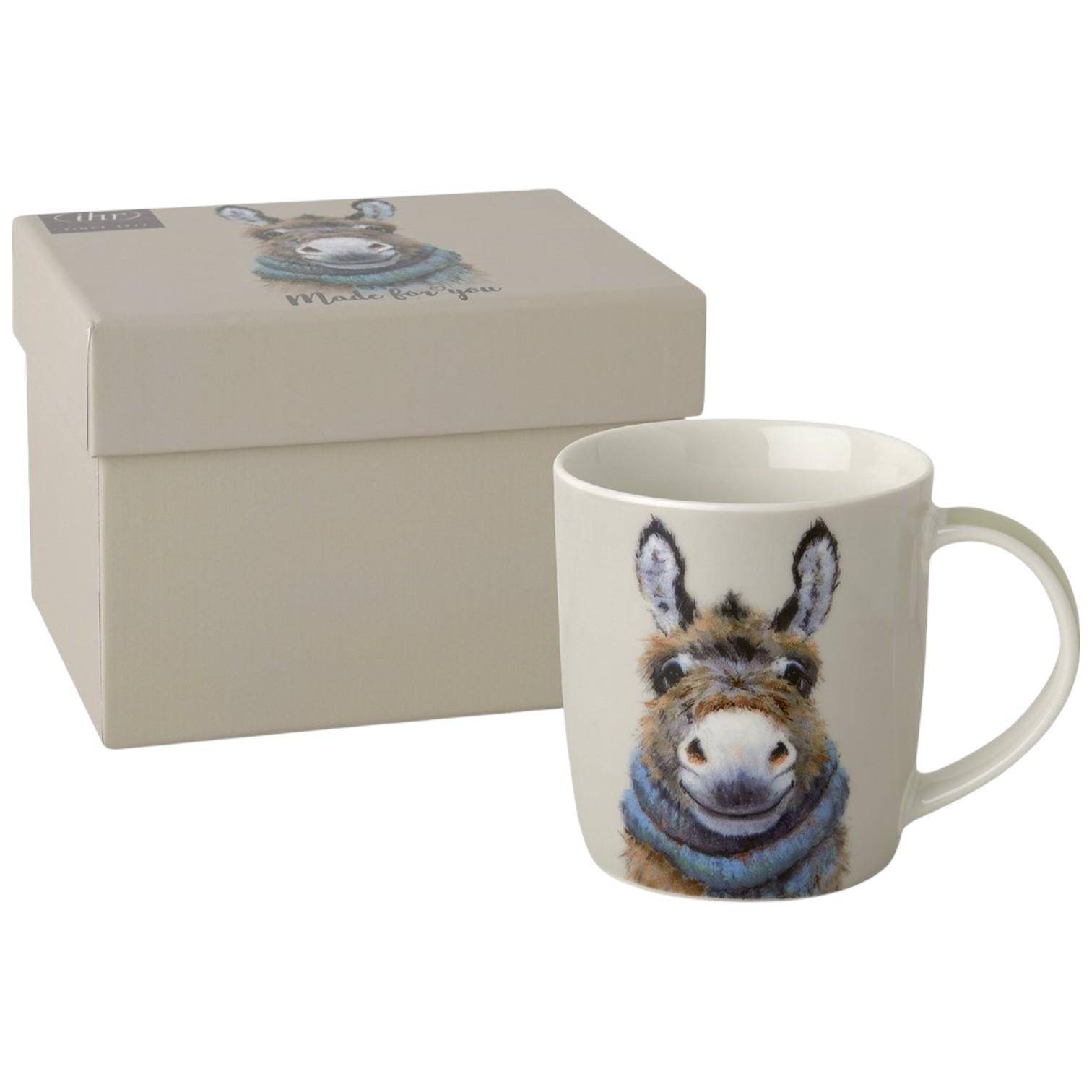 ihr Porzellan Becher Donkey Nino linen