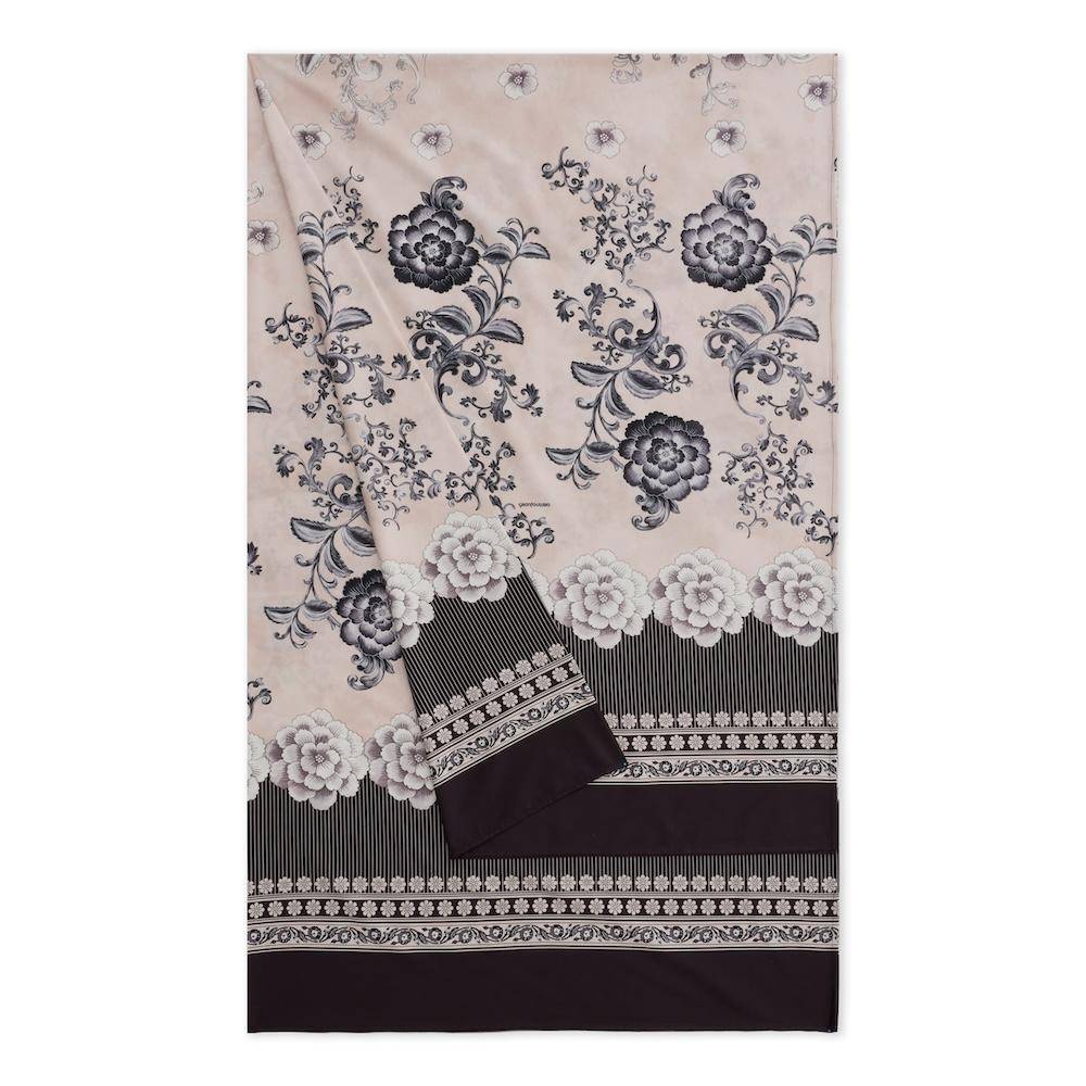 Bassetti Granfoulard/Dekotuch Paraggi Nero 270 x 270 cm